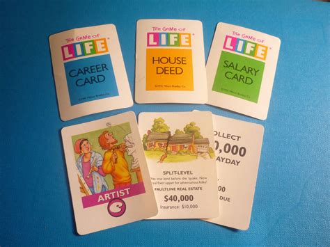 The Game Of Life Cards