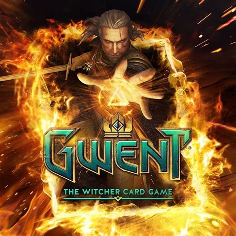 The Witcher games of gwent on the card