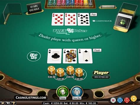 Three Card Poker Game Free Download