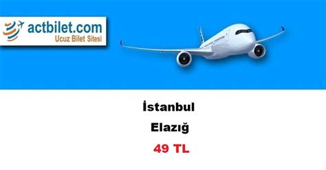 Thy istanbul elazığ uçak bileti