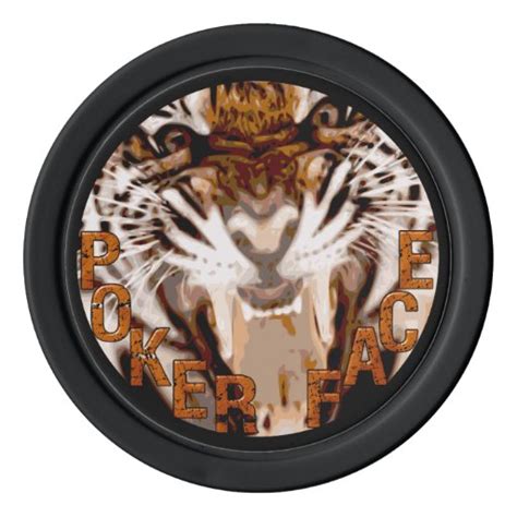 Tiger Poker Chip