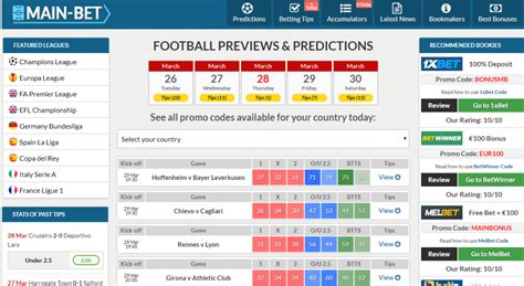 Tipster Soccer Prediction