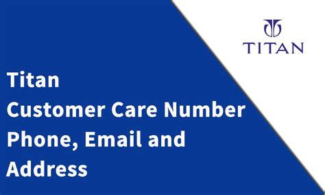 Titan Customer Care Number India