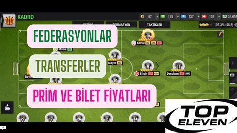 Top eleven bilet fiyatları