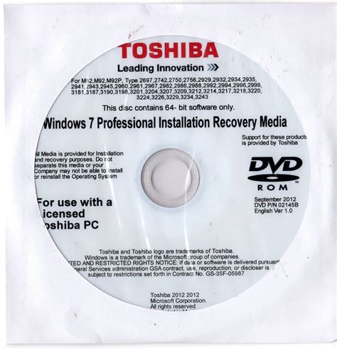 Toshiba recovery disc creator download windows 7