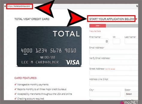 Total Visa Credit Card Online Login