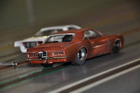 Toy Slot Car Drag Racing