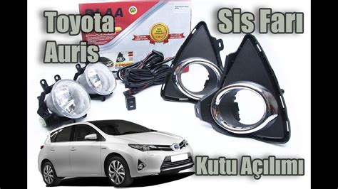 Toyota auris krom sis farı çerçevesi