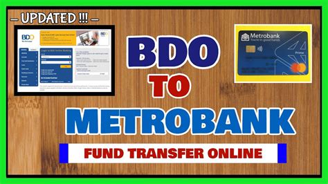 Transfer Bdo To Metrobank Online