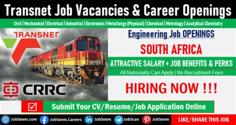 Transnet Vacancies Johannesburg