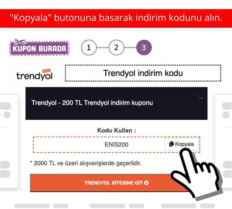 Trendyol indirim kuponu