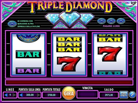Triple Diamond Slot Machine Free Casino Slots Game