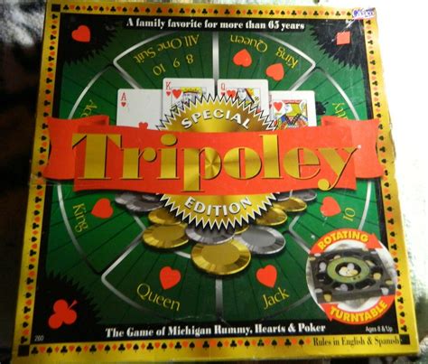 Tripoley Game With Turntable