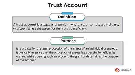 Trustee Account Meaning
