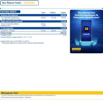 Turkcell ceza bedeli