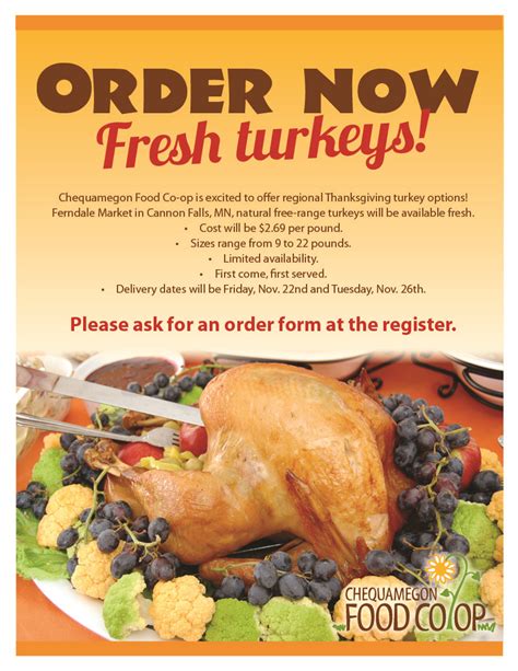 Turkeys Online Ordering