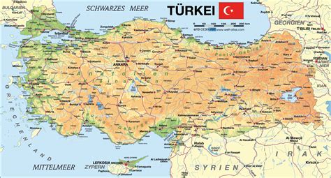 Turkije harita