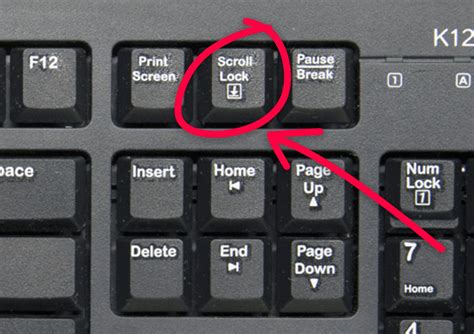 Turn Off Scroll Lock On My Keyboard