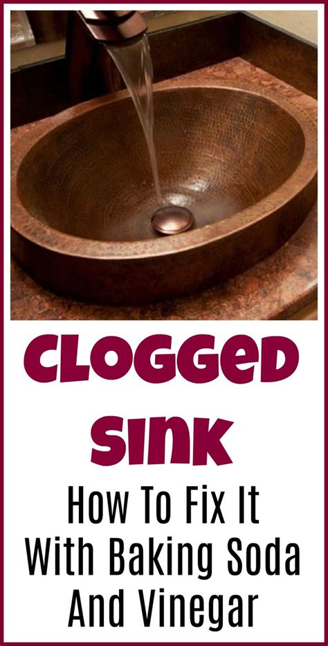 Unclog Garbage Disposal Vinegar Baking Soda