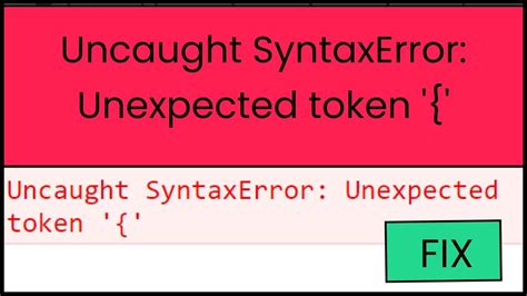 Unexpected Token Token Is