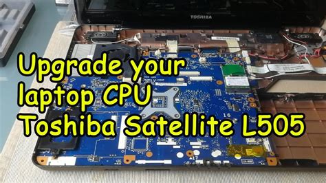Upgrade Processor Laptop Toshiba