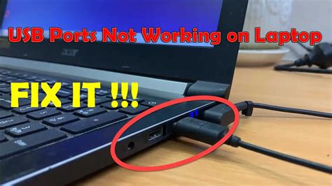 Usb Ports Not Working On Laptop