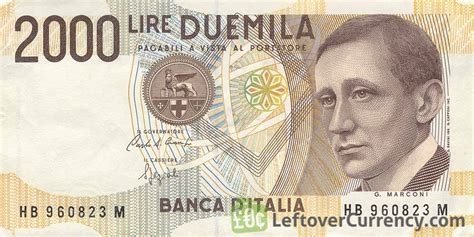 Usd To Italian Lira