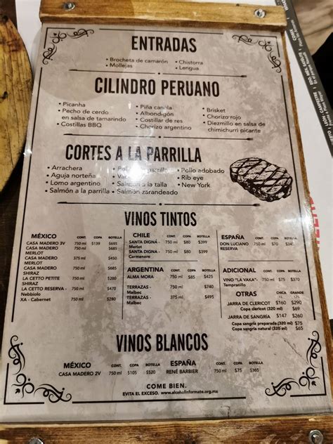 Vaka menu