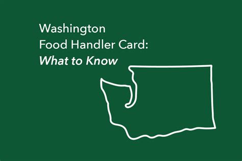 Vancouver Washington Food Handlers Card Online