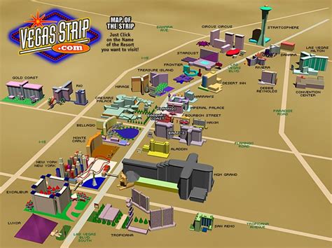 Vegas Casino Map Vegas Casino Map