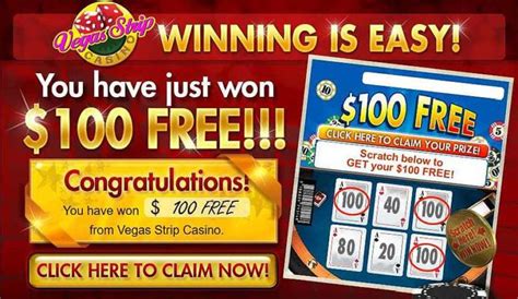 Vegas Strip Online Casino No Deposit Bonus