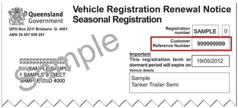 Vehicle Registration No