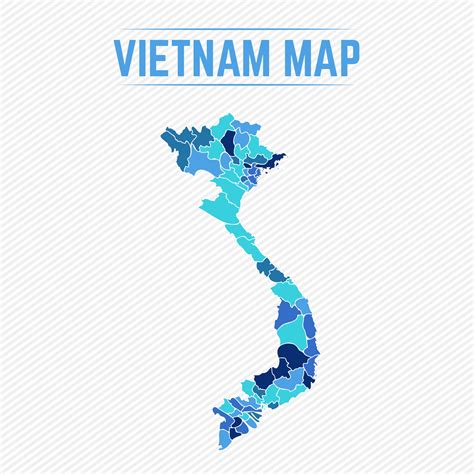 Vietnam map vector free download