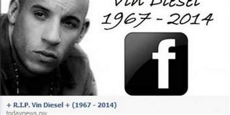 Vin Diesel Nie Żyje