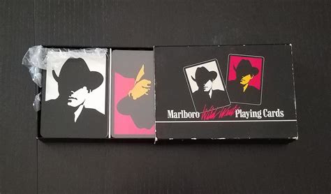 Vintage Marlboro Playing Cards