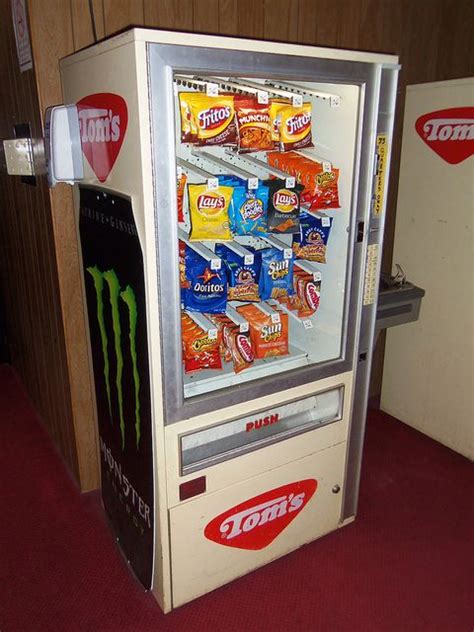 Vintage Snack Vending Machine