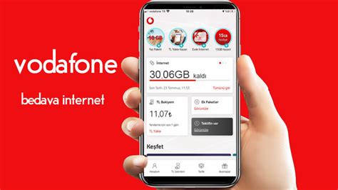 Vodafone faturasız internet bedava