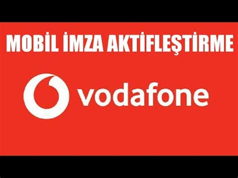 Vodafone mobil imza yetkili bayiler