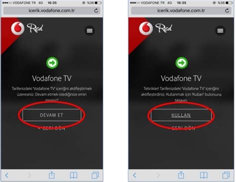 Vodafone tv full paket nasıl