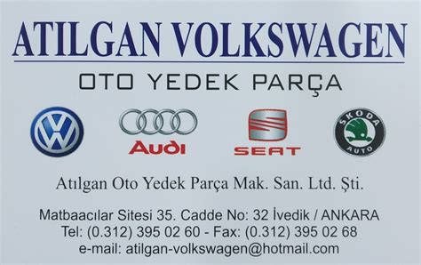 Volkswagen yedek parça ankara ivedik