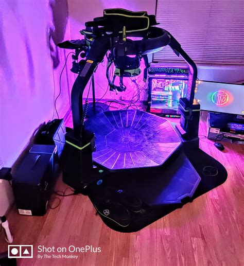Vr Gaming Setup With Treadmill