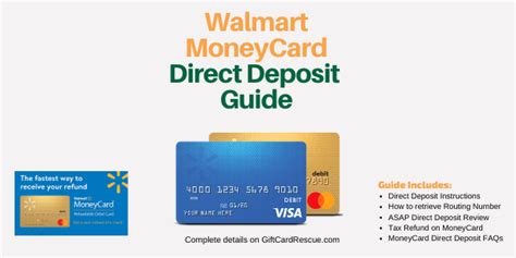 Walmart Check Card Direct Deposit