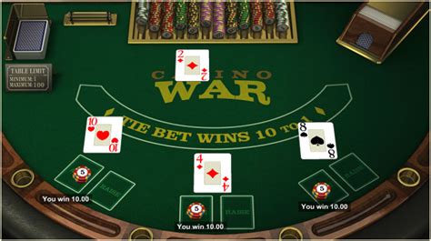 War Card Game Casino Odds