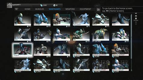 Warframe Guide Ps4
