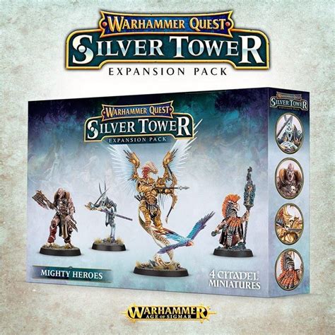 Warhammer Silver Tower Hero Cards