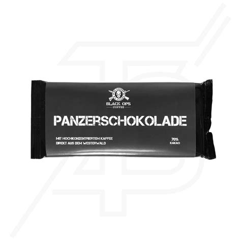 Was ist panzerschokolade