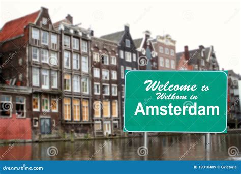 Welcome To Amsterdam In Dutch