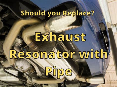 What Does Resonated Exhaust Mean