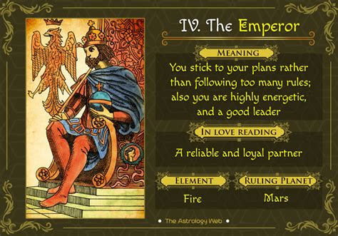 What Does The Emperor Mean In Tarot