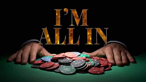 What is allin in poker